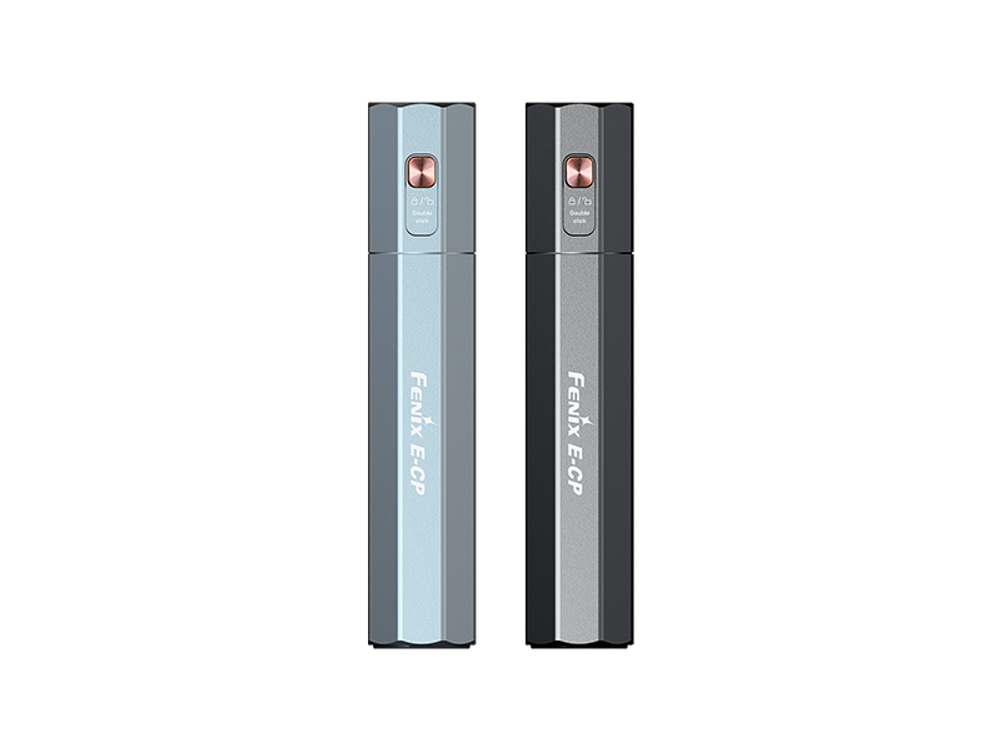 Фонарь Fenix E-CP с функцией повербанка черный