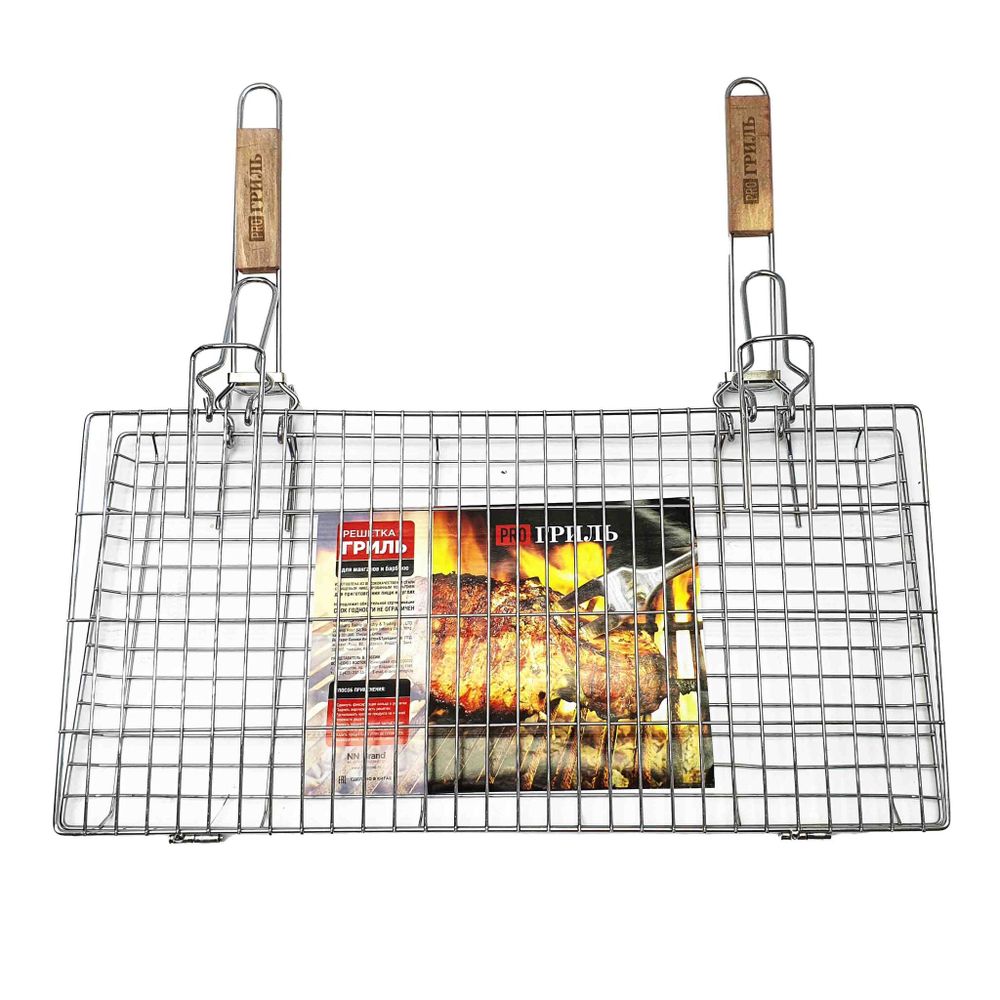 Решетка для барбекю PRO Гриль 5826, 60*29, 2 ручки 27см