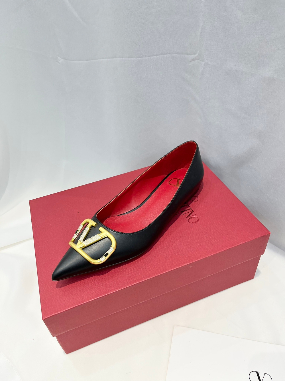 Valentino Vlogo Ballet Flat