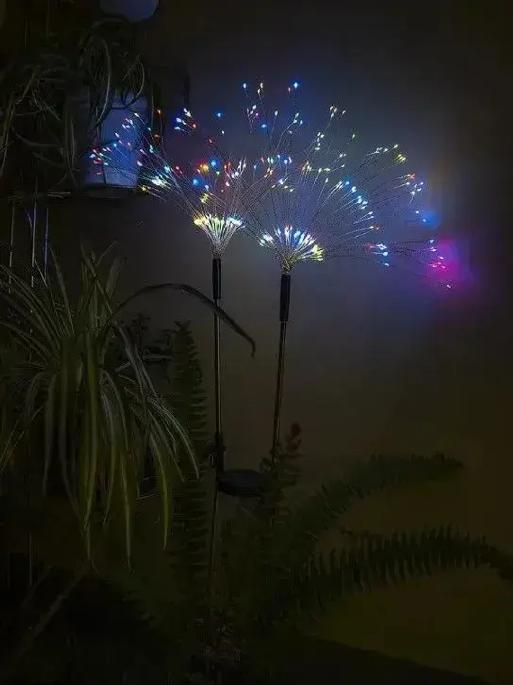 Уличный светильник фейерверк/одуванчик садовый светодиодный
