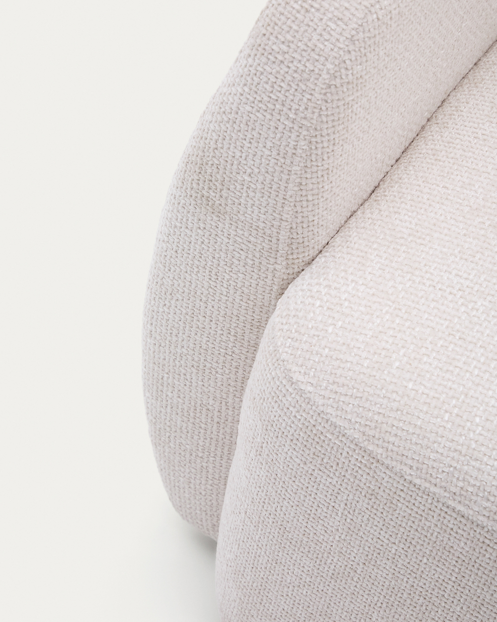 Laira 3-местный диван-кровать из шенилла цвет экрю 225 см