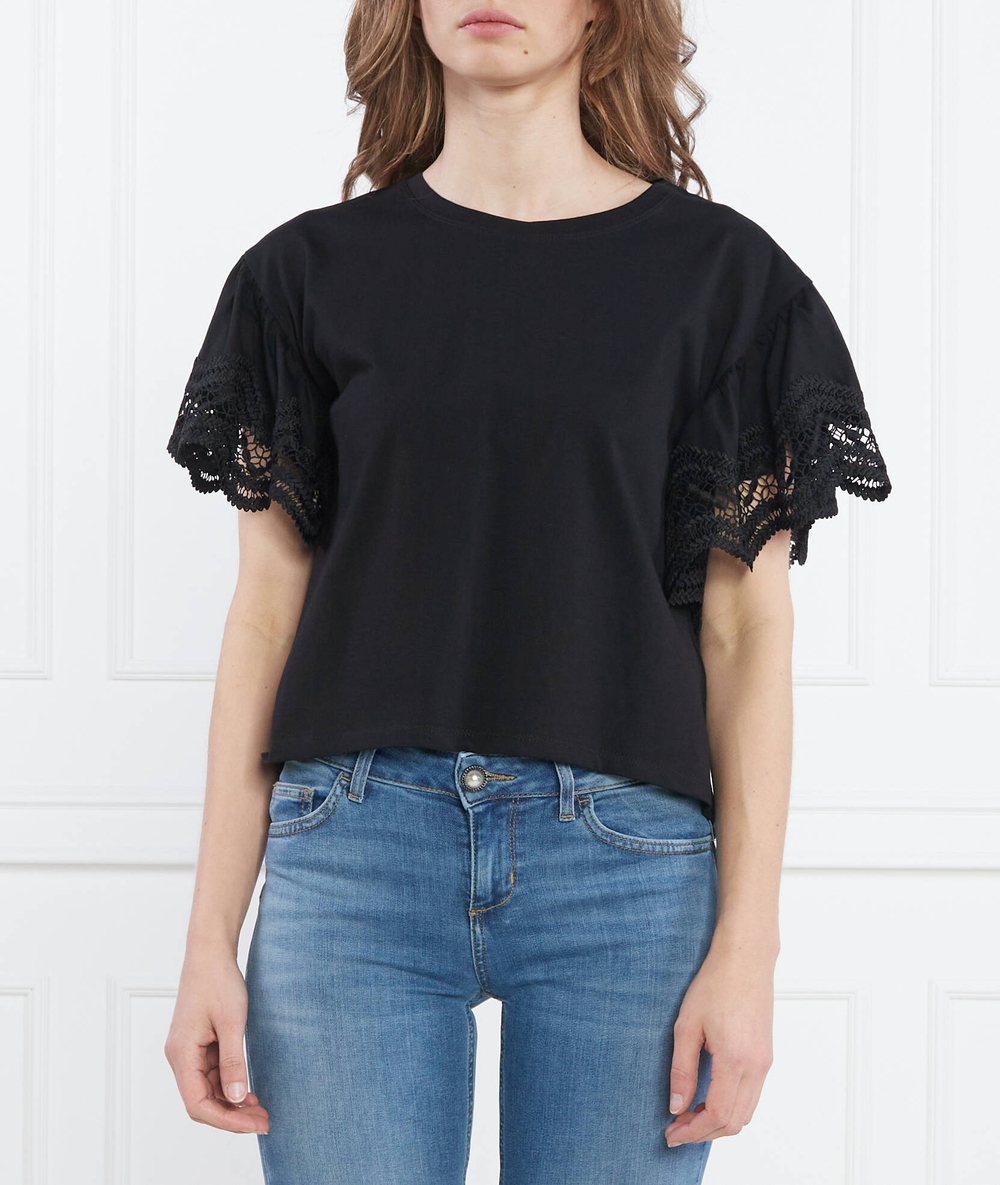 Футболка TWINSET - черный(231TT2340)