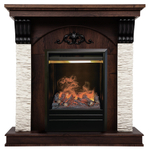 Каминокомплект Real Flame Corfino NT с очагом 3D Olympic