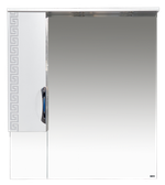 Зеркало-шкаф MISTY Престиж - 80 лев. белое