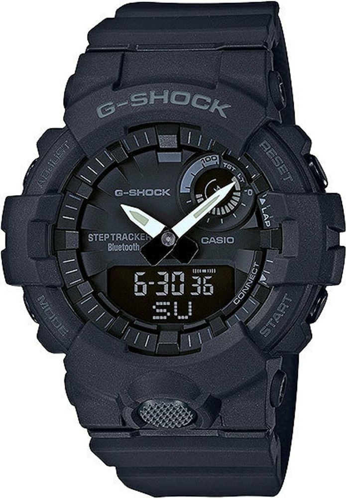 Японские спортивные наручные часы Casio G-SHOCK GBA-800-1A с хронографом