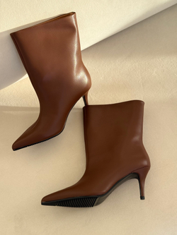 Ботильоны из натуральной кожи