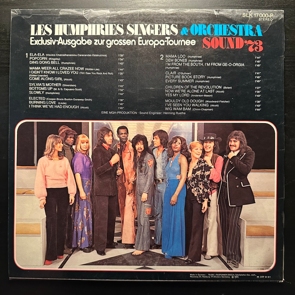 Les Humphries Singers & Orchestra - Sound '73 (Германия 1973г.)