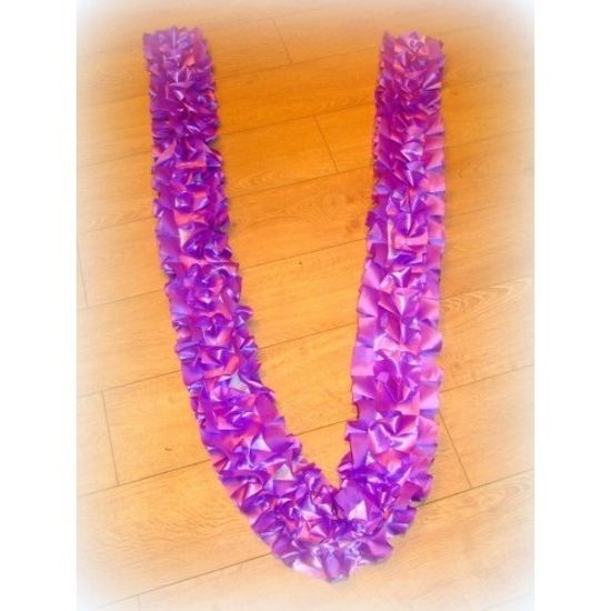 Лента на капот галочка атлас цвет: персик (ширина 19см) №548.224