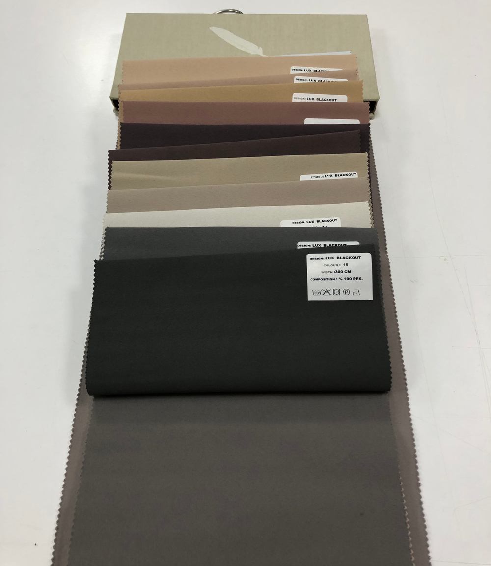 Портьерная ткань blackout двусторонний Aisa арт. Lux blackout (высота 300 см, Турция)