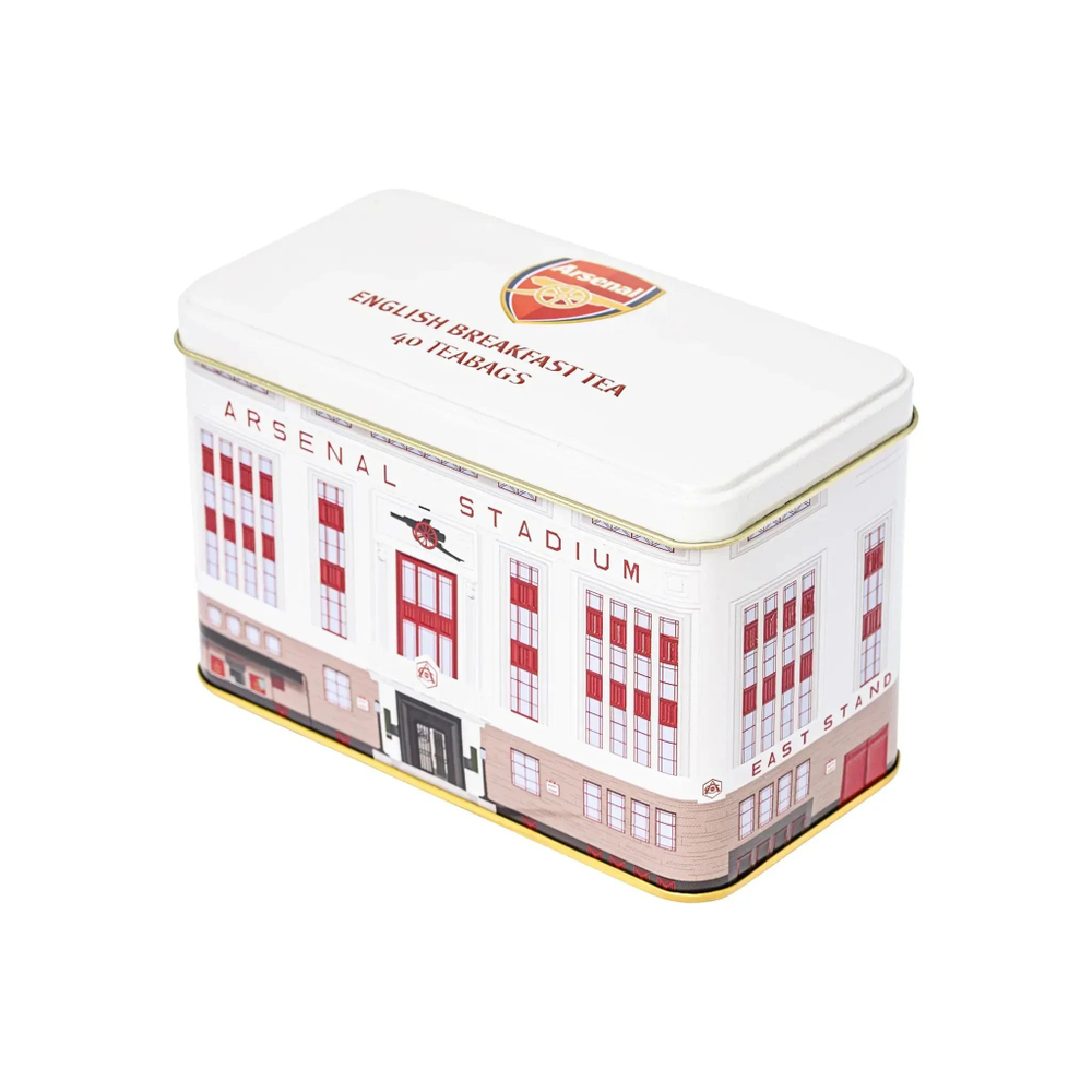New English Teas Чай в пакетиках Arsenal FC Classic Tea Tin, 40шт