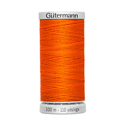Нитки суперкрепкие Gutermann Extra Strong M782 №40 (100 метров), 5 кат. | 351 оранжевый