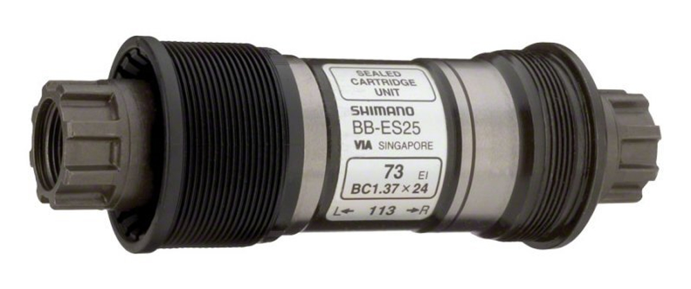 Каретка Shimano, ES25, 73/118, б/болтов