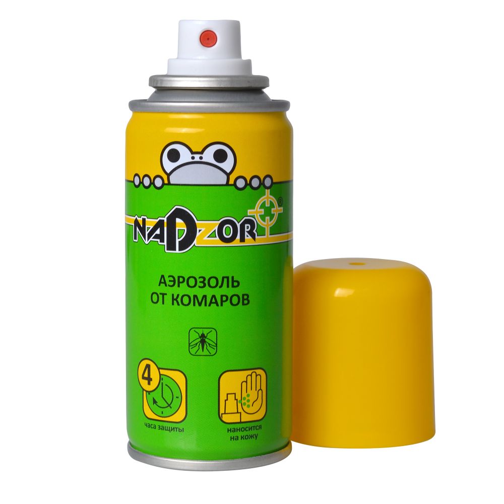 ISU002ER Аэрозоль от комаров 100 мл Nadzor