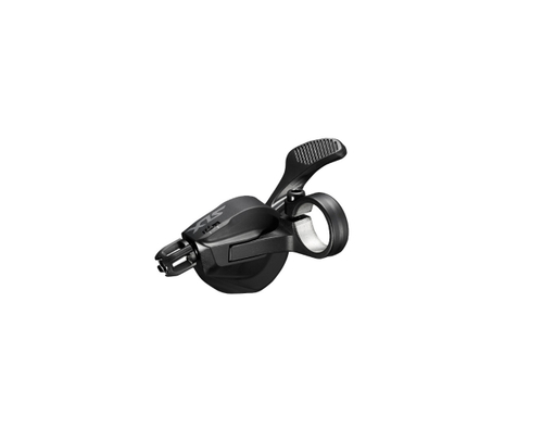 Шифтер Shimano SLX, M7100, левый, 2 скорости, без индикатора, трос 1800мм, черный, без упаковки
