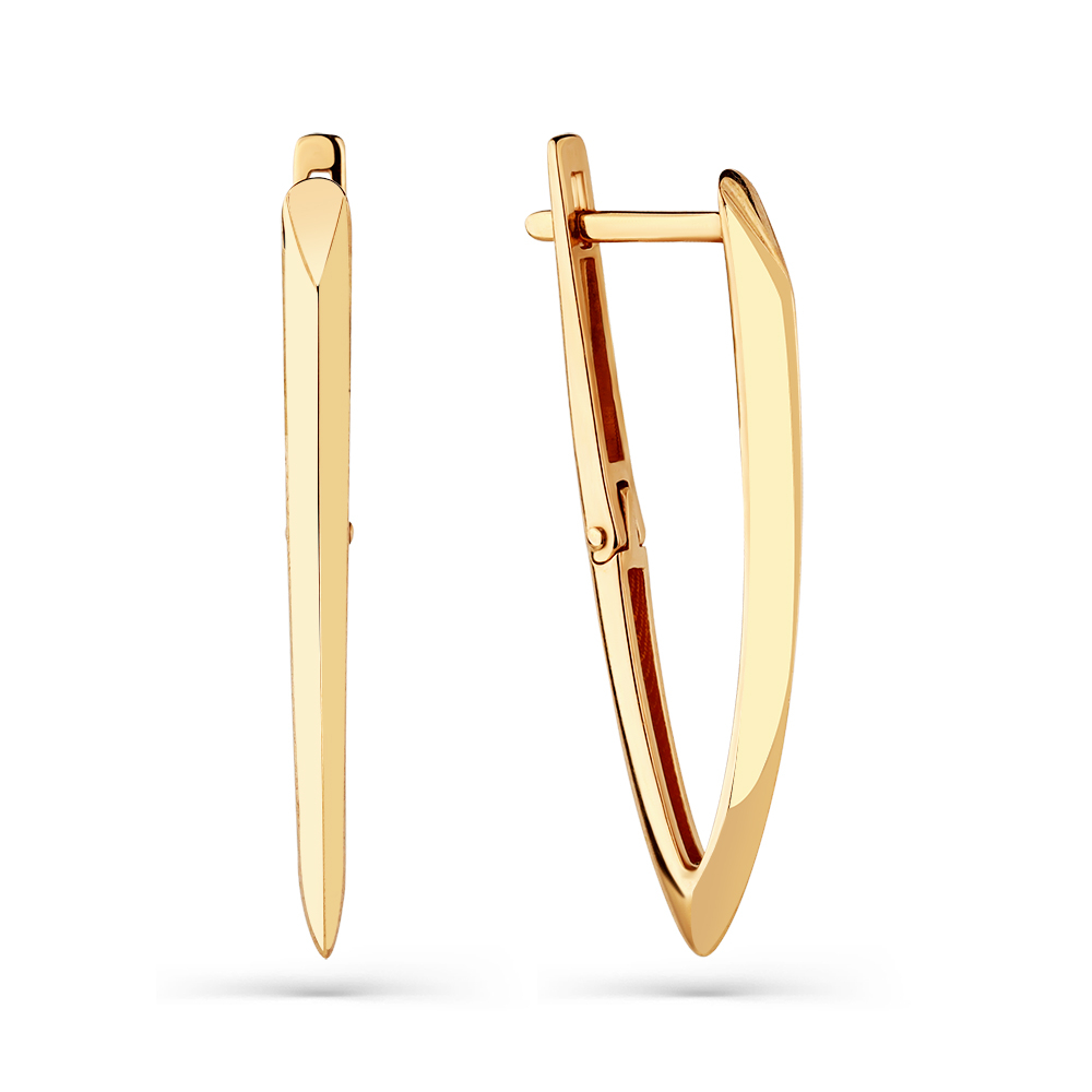 Серьги из золота 585 пробы