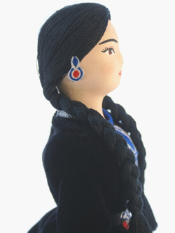 Кукла фарфоровая Башкирка