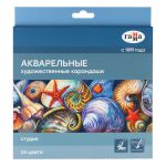 Карандаши акварельные 24 цв. Гамма Студия, картон. упаковка