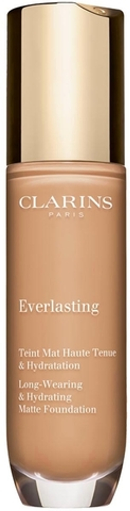 Clarins Everlasting Foundation - Долговечная тональная основа с матовым покрытием, 30 ml
