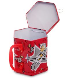 GAEM Art BX- 30/3 Металлическая копилка «Сундучок»