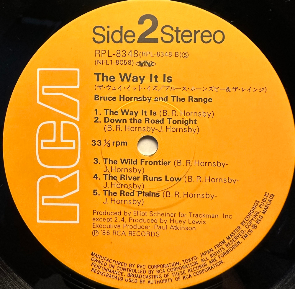 Bruce Hornsby And The Range - The Way It Is (Япония 1986г.)