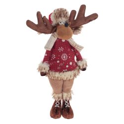 GAEM Игрушка набивная "Олень", L39 W16 H56 см, 2в.