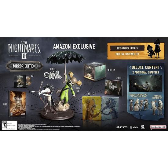 PS5 Little Nightmares III Mirror Edition (Новинка!) (Новый, Русские субтитры)