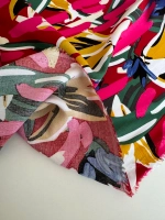 Ткань для рукоделия штапель для шитья 2 м плательная вискоза