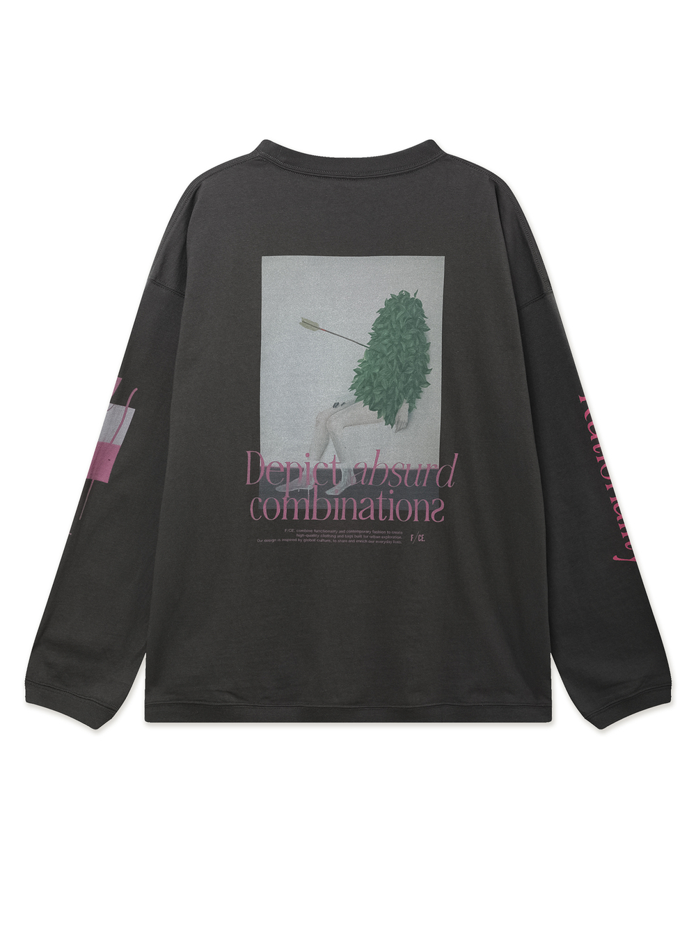 Мужской Лонгслив Hidden Identity By M.enomoto Type-b