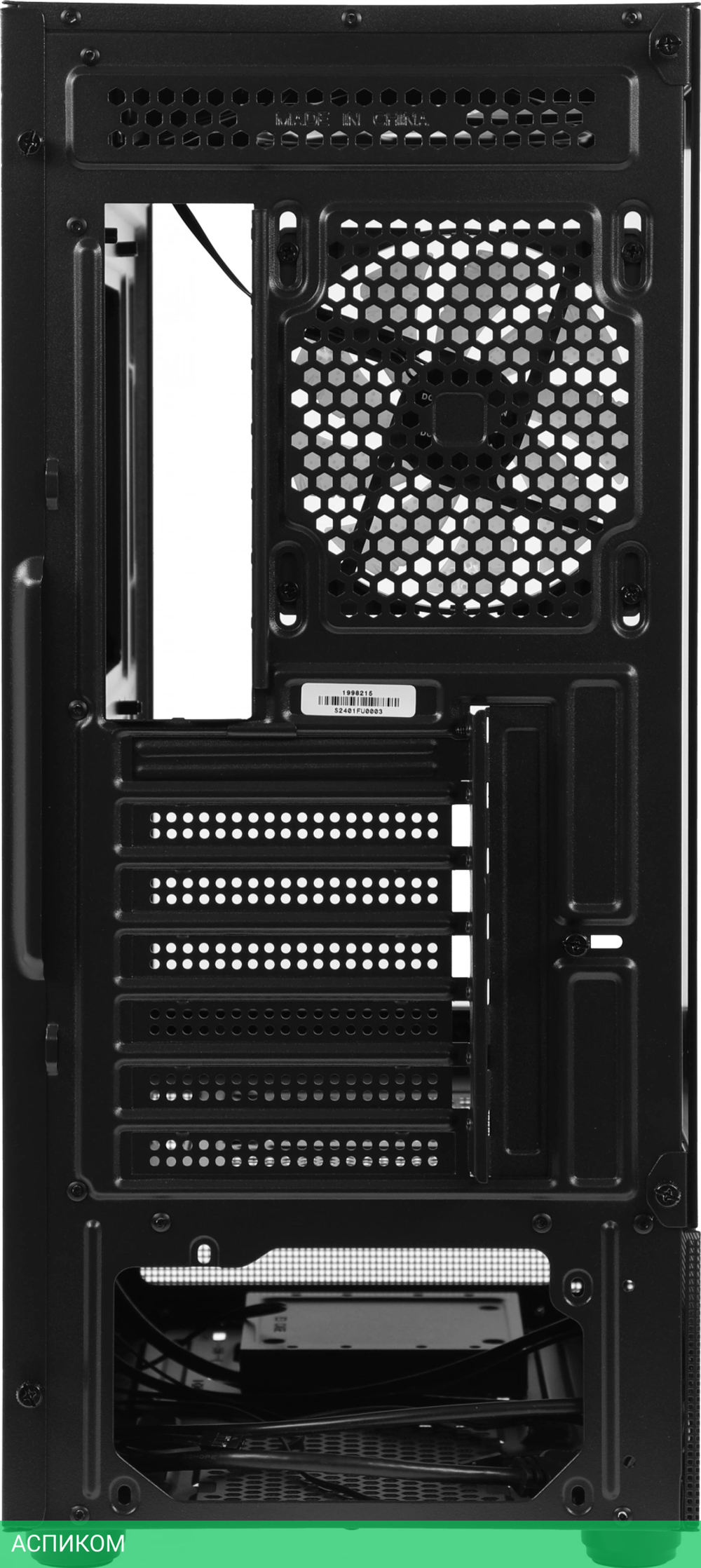 Корпус Formula Crystal Z1 Plus без БП черный