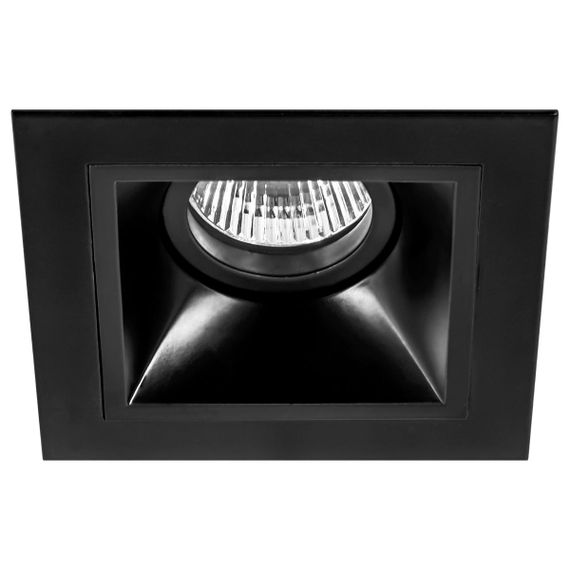 Комплект из светильника и рамки Lightstar Domino Quadro (214517+214507) D51707