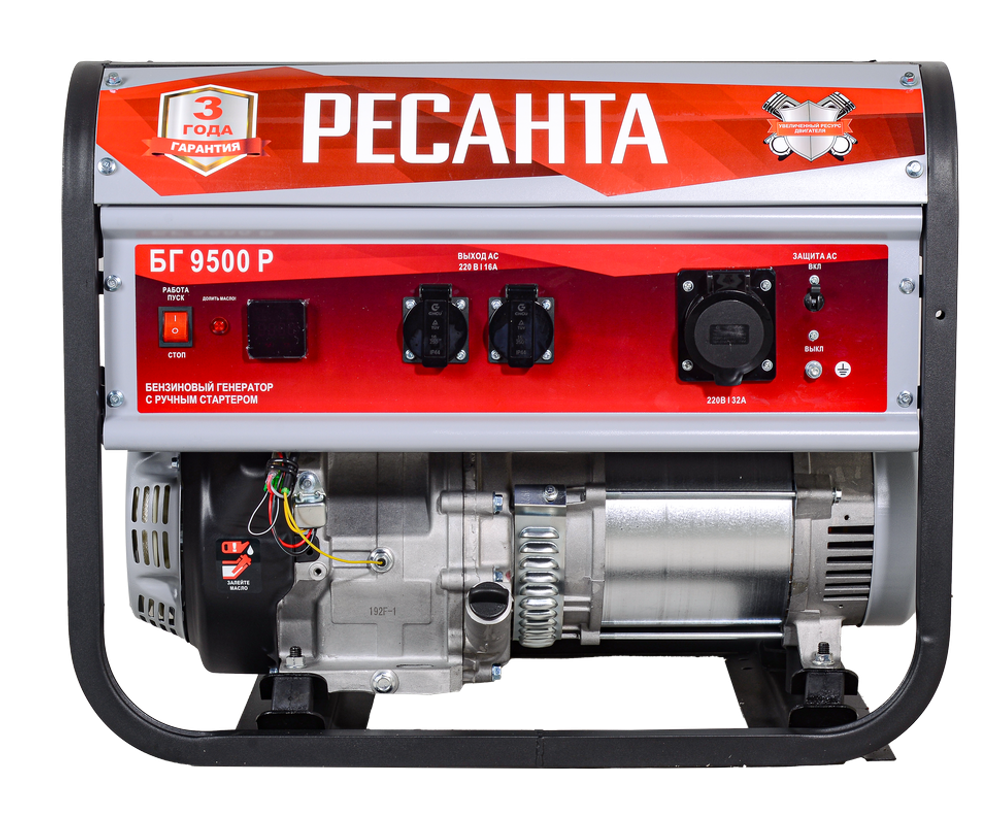 Электрогенератор Ресанта БГ 9500 Р