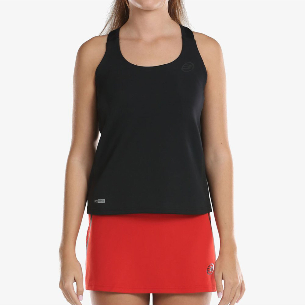 Женская теннисная майка Bullpadel Orlas Women - Black
