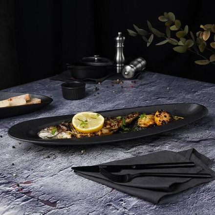 Блюдо овальное 46,3*17,4 см h4,2 см   P.L. Proff Cuisine [3]