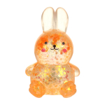 Мякиш с блестками Зайки, 4 цвета микс, с-30393