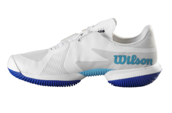 Теннисные кроссовки Wilson Kaos Swift 1.5 - white/blu atoll/lapis blu - White Blue Бирюзовый