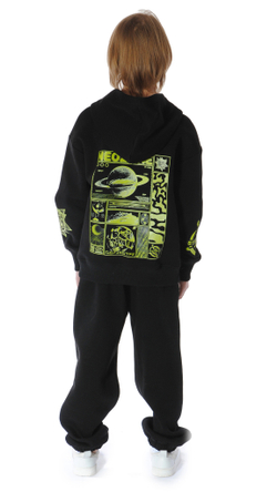 Худи трикотажное с начесом для мальчика 9-16 лет Fleur de Vie