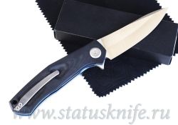 Нож Широгоров Cannabis Real M390 SIDIS дизайнфотография - 2