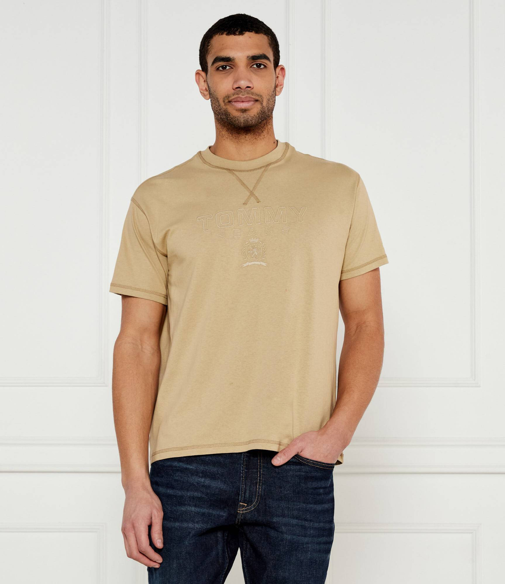 Футболка Tommy Jeans - бежевый(DM0DM20805)