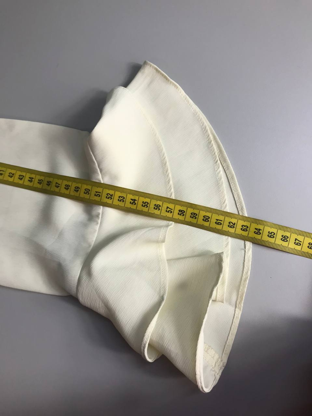 Блузка AVO с оборками, визуально 48 размер