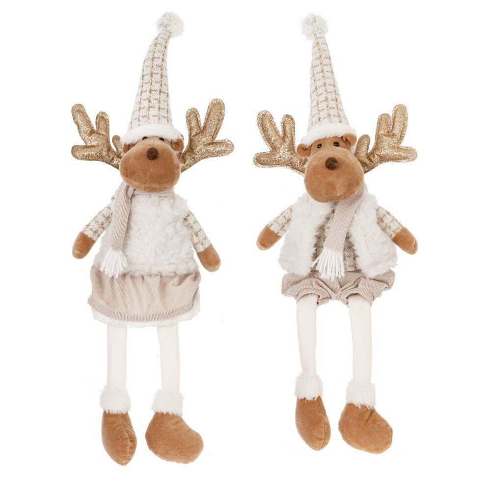 GAEM Игрушка набивная "Олень", L24 W20 H64/26 см, 2в.