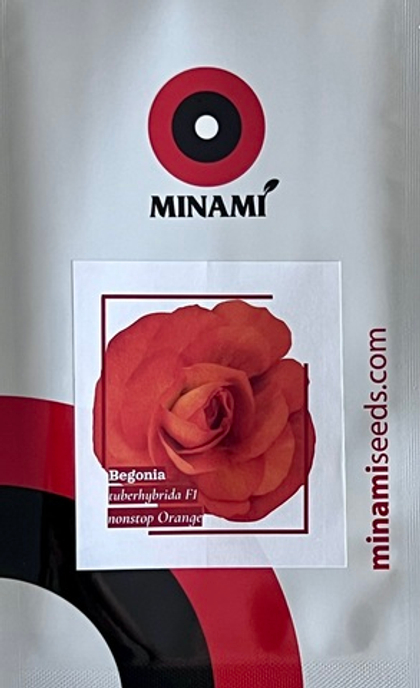 Бегония клубневая F1 Нонстоп Оранж 9 шт.