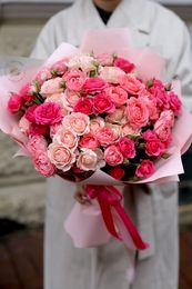 Букет из кустовых роз Микс