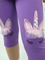 02-124-5 Комплект для девочки (футболка+ лосины)