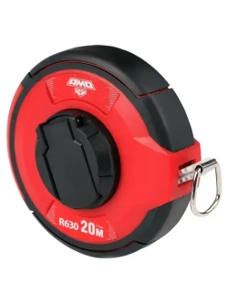 Измерительная рулетка AMO R630, 20м / сталь + нейлон (арт. 851605)
