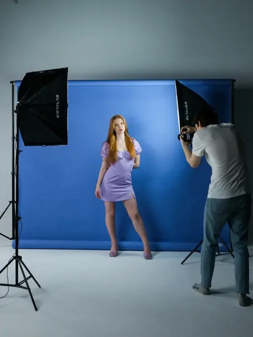 Комплект постоянного света Raylab Solar 2 флюоресцентный