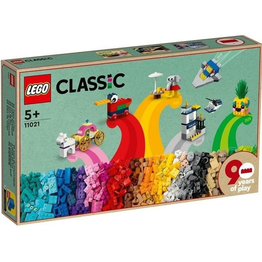 Конструктор LEGO Classic 11021 Веселье 90-х, 1100 деталей, от 5 лет