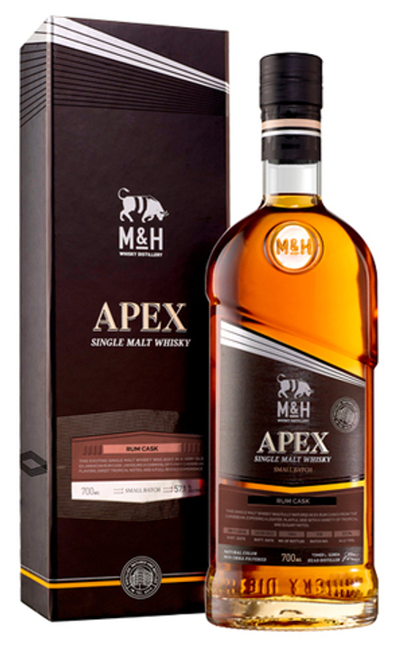 Виски M & H Apex Rum Cask 57,1% 0,7 л
