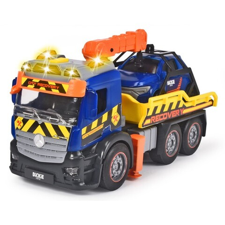 Dickie City - Грузовик Мерседес с подъемником Свет и звук 3745016 / артикул   3745016  / GTIN 4006333076176