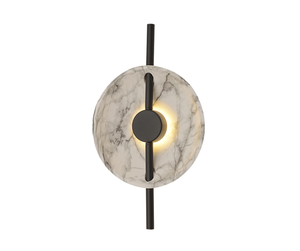 08451W,19(01) Бра Велси черный/белый