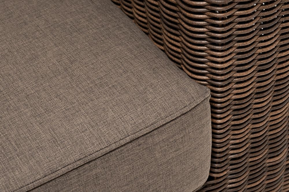 "Боно" кресло из искусственного ротанга, цвет коричневый